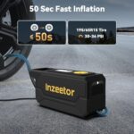 Inzeetor 150PSI Portable Tire Inflator Auto Air Pump LED Gauge - Image 2