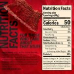 Jack Link's Original Beef Jerky 20pk 7g Protein Snack Bags 100% Beef - Image 2