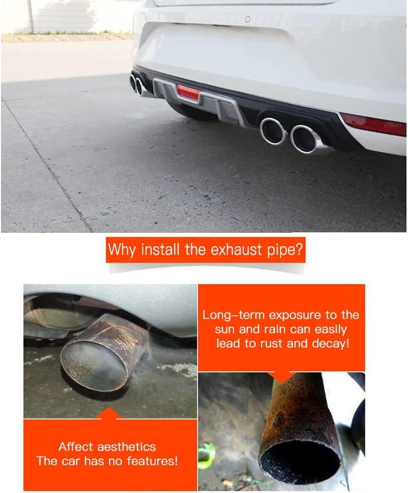 Rev Up Your Ride: Universal Exhaust Tips That Shine!