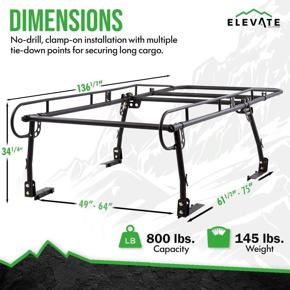 We Review the Universal⁣ Steel over-Cab truck​ Ladder Rack