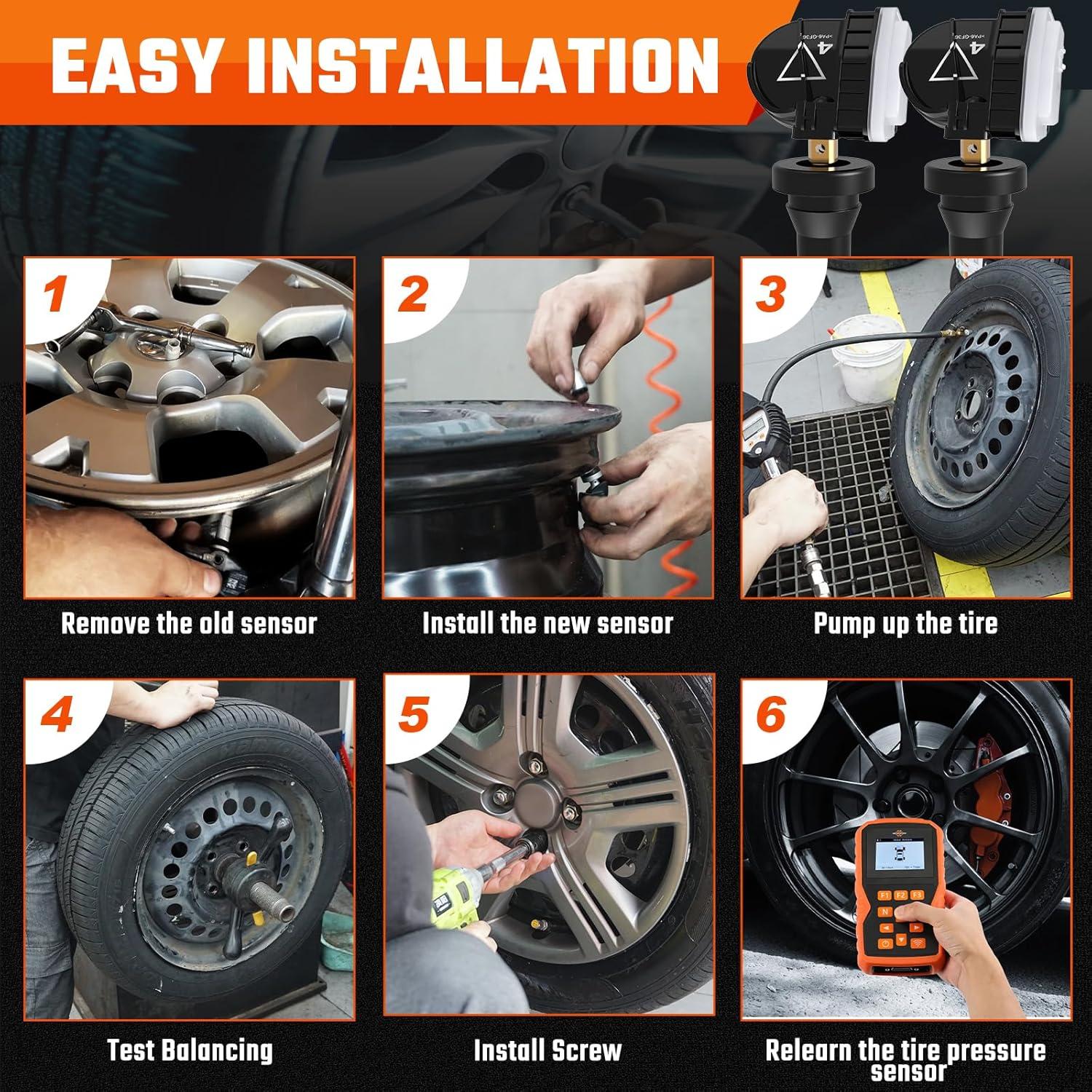 Upgrade ​Our Ride: Pre-Programmed TPMS Sensors for Safety