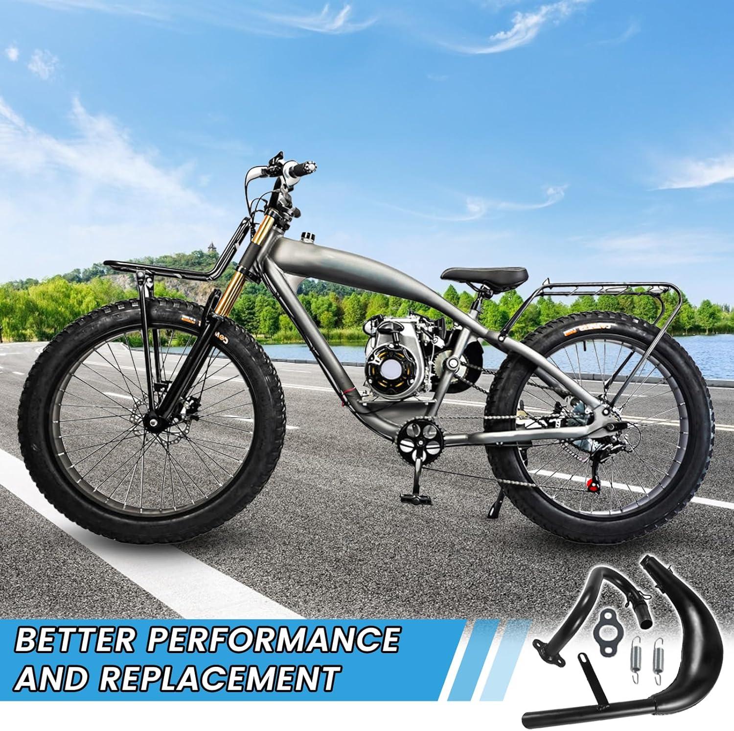 Unleash‌ Power: Pro Muffler for 2-Stroke Motor Bikes!