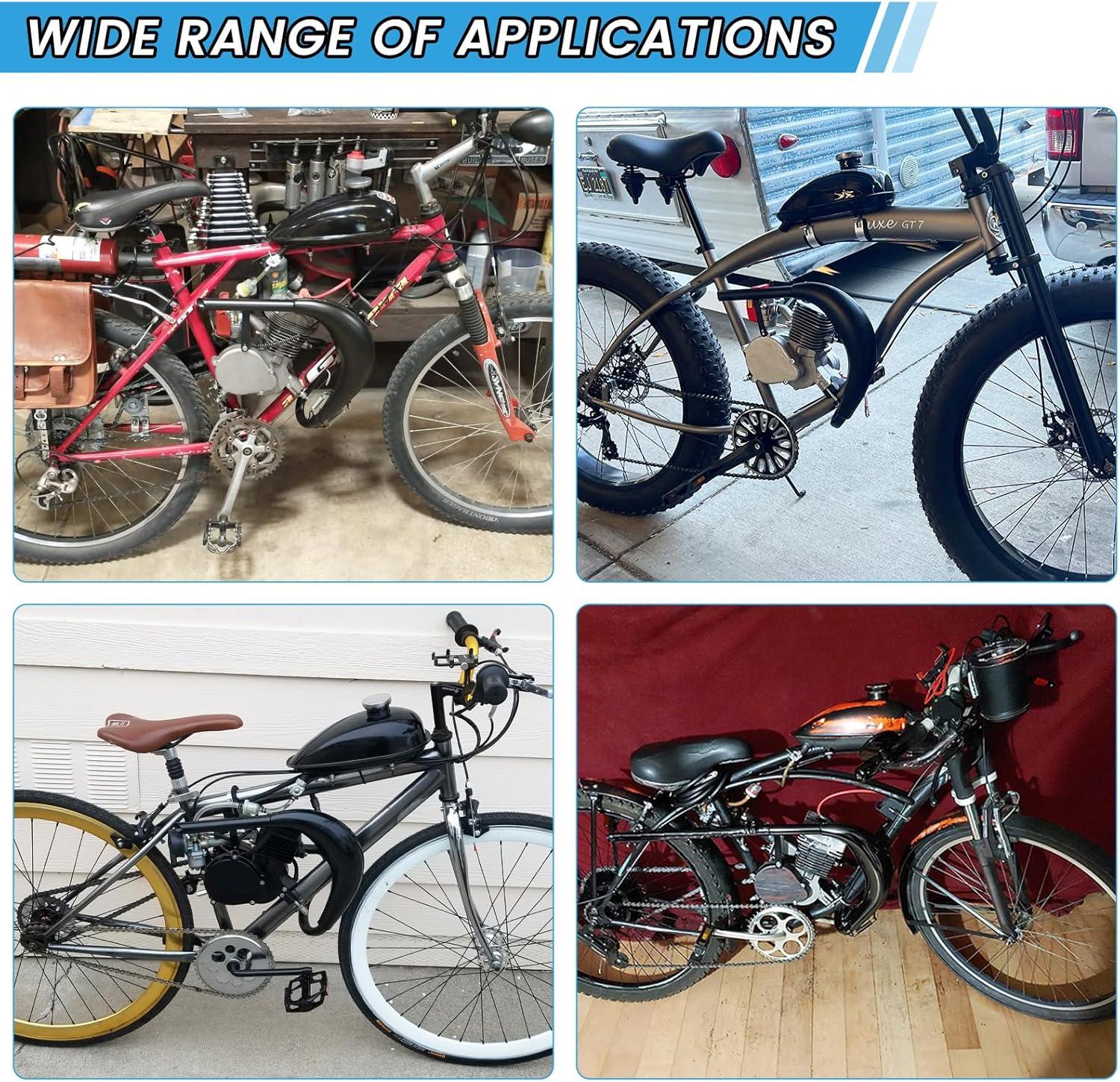 Unleash Power: Pro Muffler for 2-Stroke Motor Bikes!