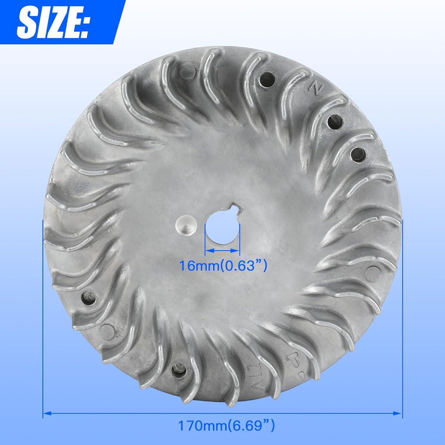 unleash Power: ultimate YOXUFA Flywheel for Mini Bikes!