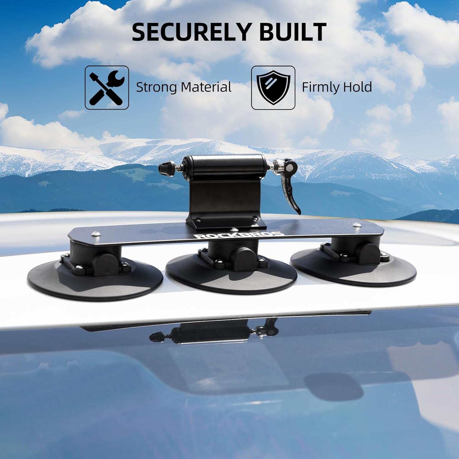 Our Road Test: ROCKBROS ​Suction Cup Bike Rack Delivers