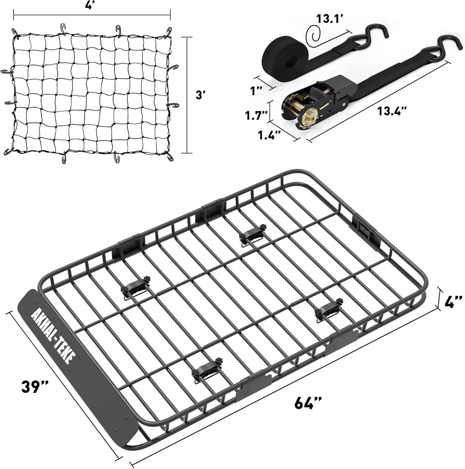 Our Complete Review of ⁢the AKHAL-TEKE Roof Rack Basket: Road Trip Ready?