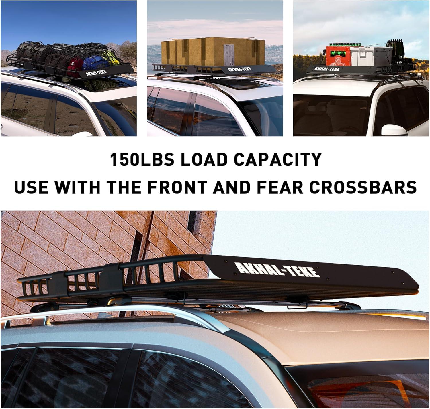 Our Complete Review of the AKHAL-TEKE Roof Rack Basket: ⁢Road Trip ⁢Ready?