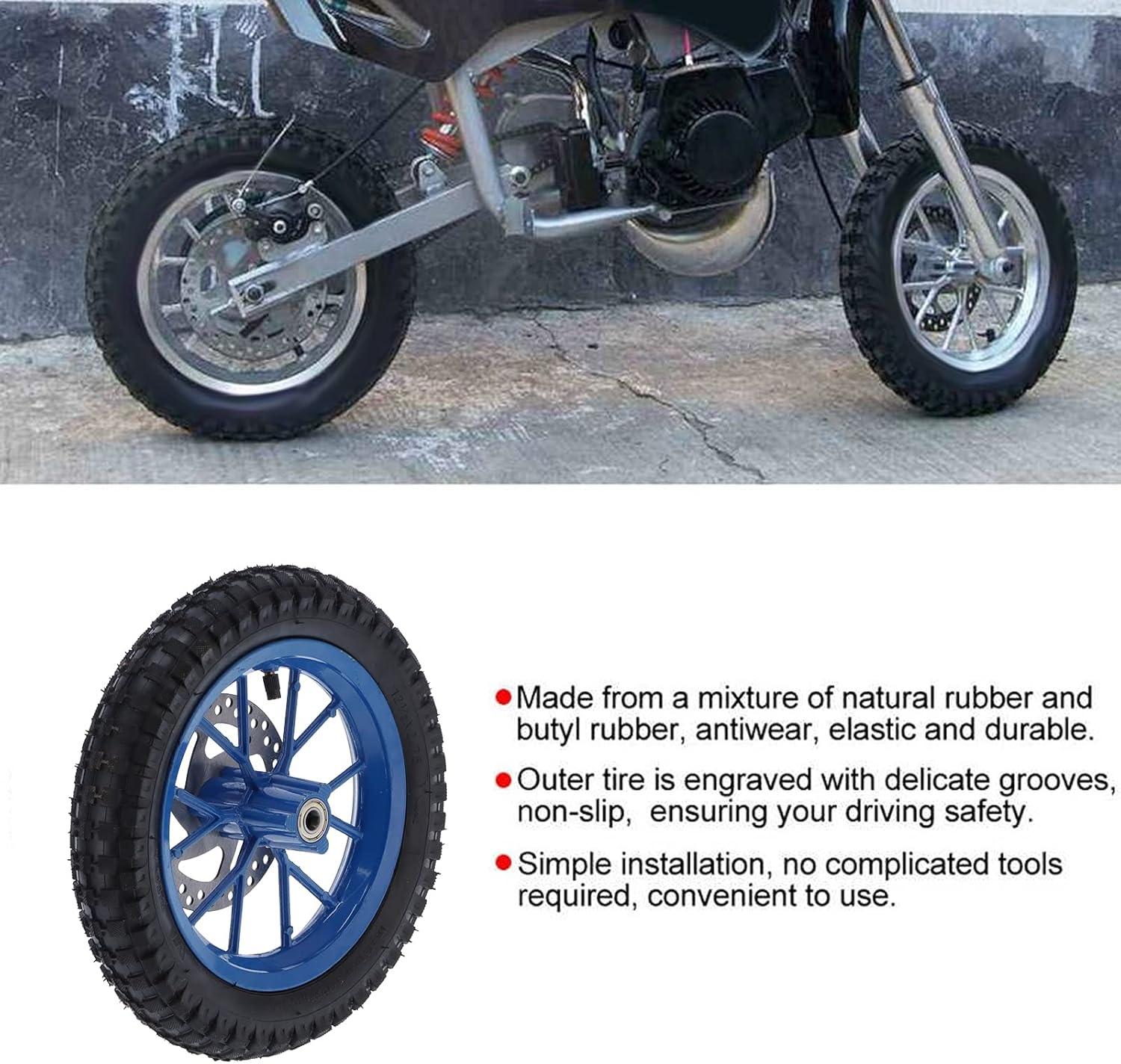 Upgrade Our 2-Stroke Mini Dirt Bike with ⁢a Durable ‍Blue Tire!