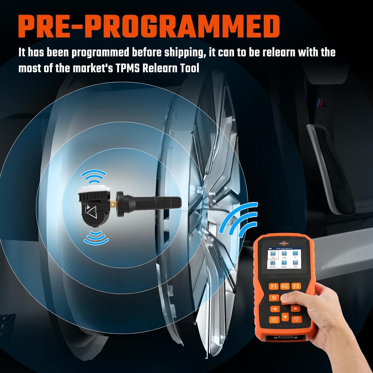 Upgrade Our Ride: Pre-Programmed TPMS Sensors for ‌Safety