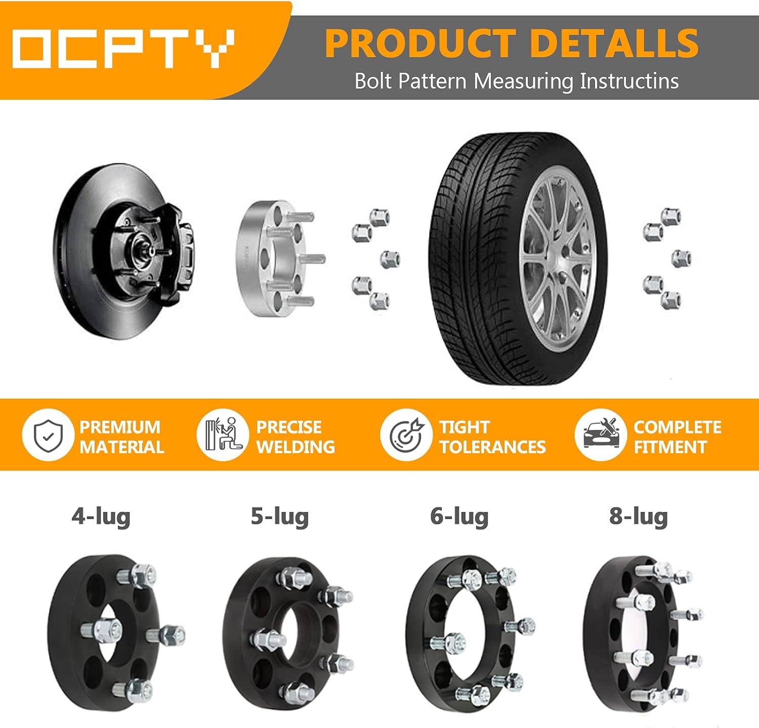 Enhance Our Ride: OCPTY​ 2-Inch Wheel Spacers for Power!