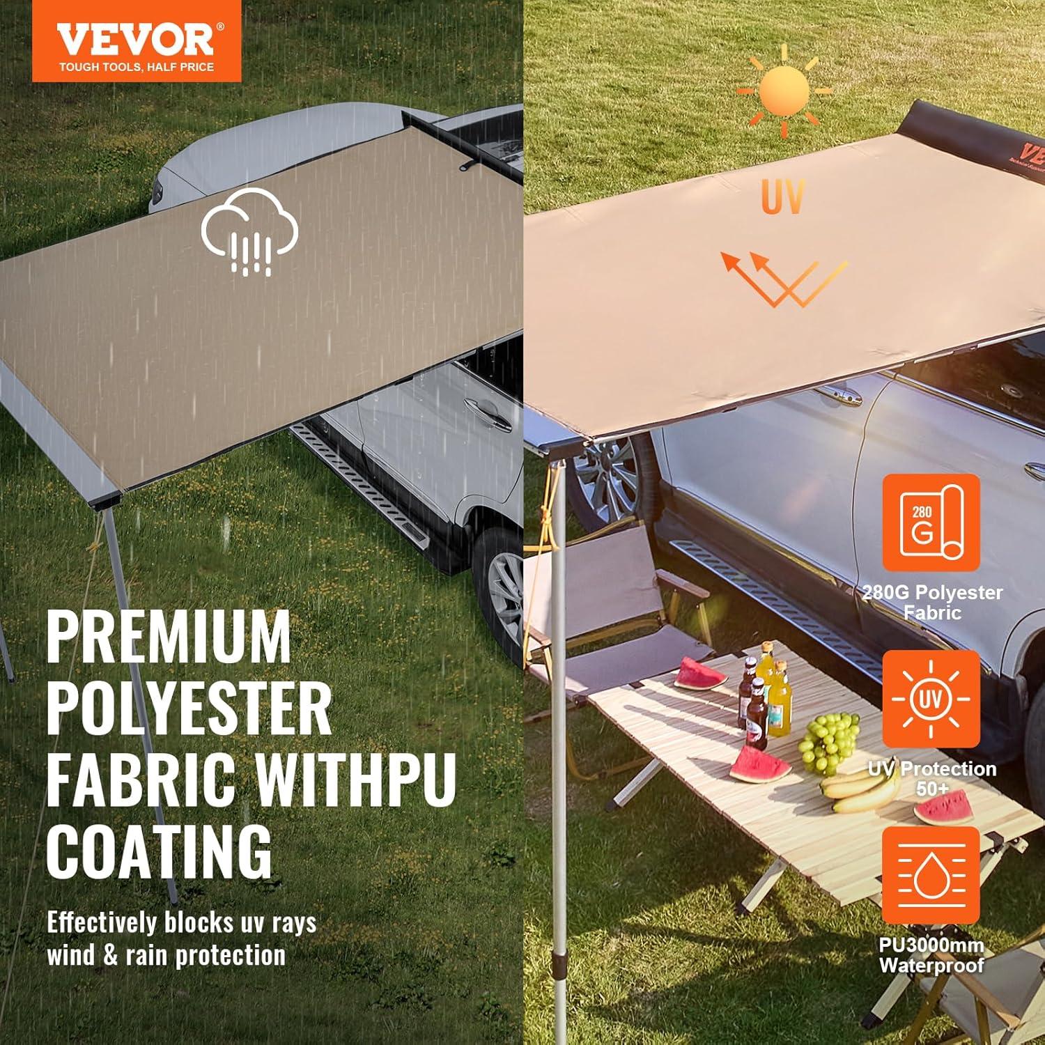 We Tested the VEVOR ⁣Vehicle Awning: Outdoor Shade⁣ Mastery