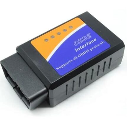 OBD2 Adapter Scanner Reader for iOS iPhone and Android Phones OBD2 to Bluetooth OBD 2 ELM 327 Adapter Scanner Diagnostic Scan Tools OBDii ELM327 Interface Code Readers