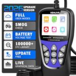 OBD2 Scanner Diagnostic Tool, VEHLIVE V850 Car Code Reader for Check Engine Light with Reset, I/M Readiness, Battery Tester, Live Data, CAN Diagnostic Scan Tool for All OBDII Vehicles After 1996