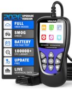 OBD2 Scanner Diagnostic Tool, VEHLIVE V850 Car Code Reader for Check Engine Light with Reset, I/M Readiness, Battery Tester, Live Data, CAN Diagnostic Scan Tool for All OBDII Vehicles After 1996