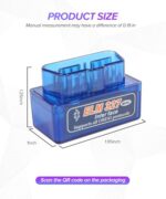 PAIYUE Bluetooth OBD2 Scanner Car Diagnostic Code Reader Tool - Image 2