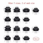 Universal Car Suspension Tie Rod End Boot Kit 14pc Set Track Steering Parts - Image 2