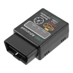 X AUTOHAUX OBD2 Scanner Engine Code Reader V1.5 WiFi Code Reader for Automotive Diagnostic Tool Erase Check Engine Light 16 Pins Black
