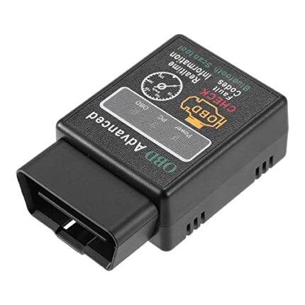 X AUTOHAUX OBD2 Scanner Engine Code Reader V1.5 WiFi Code Reader for Automotive Diagnostic Tool Erase Check Engine Light 16 Pins Black