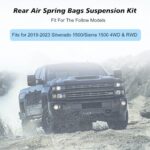 Heavy-Duty Air Suspension Kit for Silverado Sierra 1500 4WD RWD Rear Load Leveling - Image 2