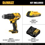 DEWALT 20V MAX Brushless Cordless Drill Kit with Battery & LED - Image 3