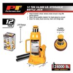 Heavy Duty 12-Ton Hydraulic Bottle Jack - Professional Auto Lifting Solution - Image 3