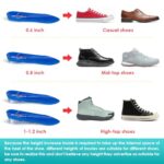 Skyfoot Height Boost Insoles: Cushioned 4-Layer Shoe Lifts for Men and Women - Image 5