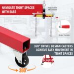 2 Ton Hydraulic Engine Hoist Cherry Picker with Load Leveler - Image 3