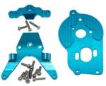 Losi Mini-T 2.0 Steering Knuckle Suspension Arms Blue Upgrade Kit - Image 4