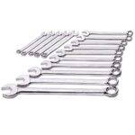 Max Torque 15pc Metric Wrench Set 8-22mm Chrome Vanadium Steel - Image 3