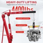 2 Ton Hydraulic Engine Hoist Cherry Picker with Load Leveler - Image 2