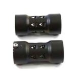 V-Twin 30-0372 - V-Slot Type Steel 2-1/4" Pipe Baffle Set