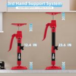 Cabinet Jack 2-Pack Steel Adjustable Support Pole 12-24" 132lb
Capacity - Image 2