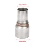 2.5" to 1.75" Exhaust Adapter Reducer Pipe Connector with Clamp - Image 4