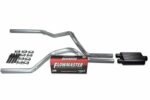 Truck Exhaust Kits - Shop Line dual exhaust system 2.5 AL pipe Flowmaster Super 44