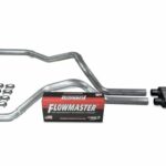 Truck Exhaust Kits - Shop Line dual exhaust system 2.5 AL pipe Flowmaster Super 44