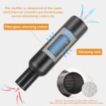 LCGP Generator Exhaust Silencer Kit 50% Noise Reduction Universal - Image 5