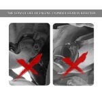 2.25" Exhaust Flange Gasket 2-Bolt High Temp Manifold Seal 2PCS - Image 6