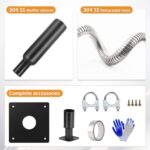 LCGP Generator Exhaust Silencer Kit 50% Noise Reduction Universal - Image 4
