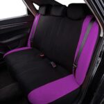 Stylish Purple Butterfly Car Seat Covers for Women | Universal Fit Full Set - Image 7