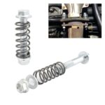 M8x1.25x75mm Exhaust Bolts and Nuts Kit,Includes 2 Sets Exhaust Manifold Bolts+Exhaust Springs+Nuts+Gaskets,Auto Parts Replacement Exhaust Bolt and Spring Hardware Kit (M8x1.25)