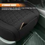 Premium Leather-Like Car Seat Cover: Waterproof, Non-Slip Universal Fit with Storage Pocket - Image 4