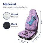 Alien Couple Car Seat Covers Set Universal Fit Truck SUV Gift - Image 4