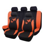 car seat covers orange