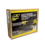 Design Engineering Black Titanium Exhaust Heat Wrap Kit with Tool - Image 2