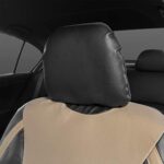 Premium Beige Leather Car Seat Covers | Truck SUV Van | Universal Fit Bucket Seats - Image 6