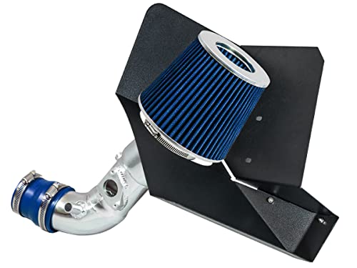 RTUNES RACING - BLUE - COLD AIR INTAKE w/HEAT SHIELD RTUNES RACING - BLUE - COLD AIR INTAKE w/HEAT SHIELD KIT Compatible For 09-17 TOYOTA COROLLA / 16-17 SCION IM