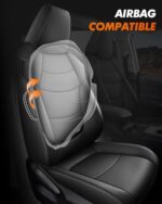 Toyota RAV4 2019-2025 Waterproof Leather Car Seat Covers Full Set 5PC Custom Fit - Image 3