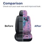 Alien Couple Car Seat Covers Set Universal Fit Truck SUV Gift - Image 7