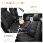 BABYBLU Leather Car Seat Covers Full Set Waterproof Universal - Image 7