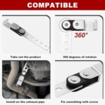 Swivel Exhaust Hangers 2-Pack Universal Rotating Muffler Brackets - Image 3